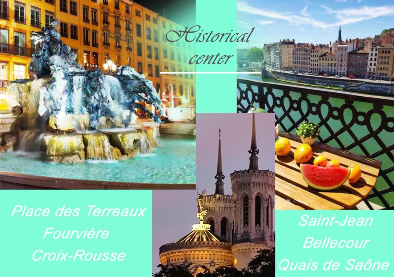 Appartement Haussmannien D'Artiste, Exception, Quai De Saone Balcon+Parking Лион Екстериор снимка